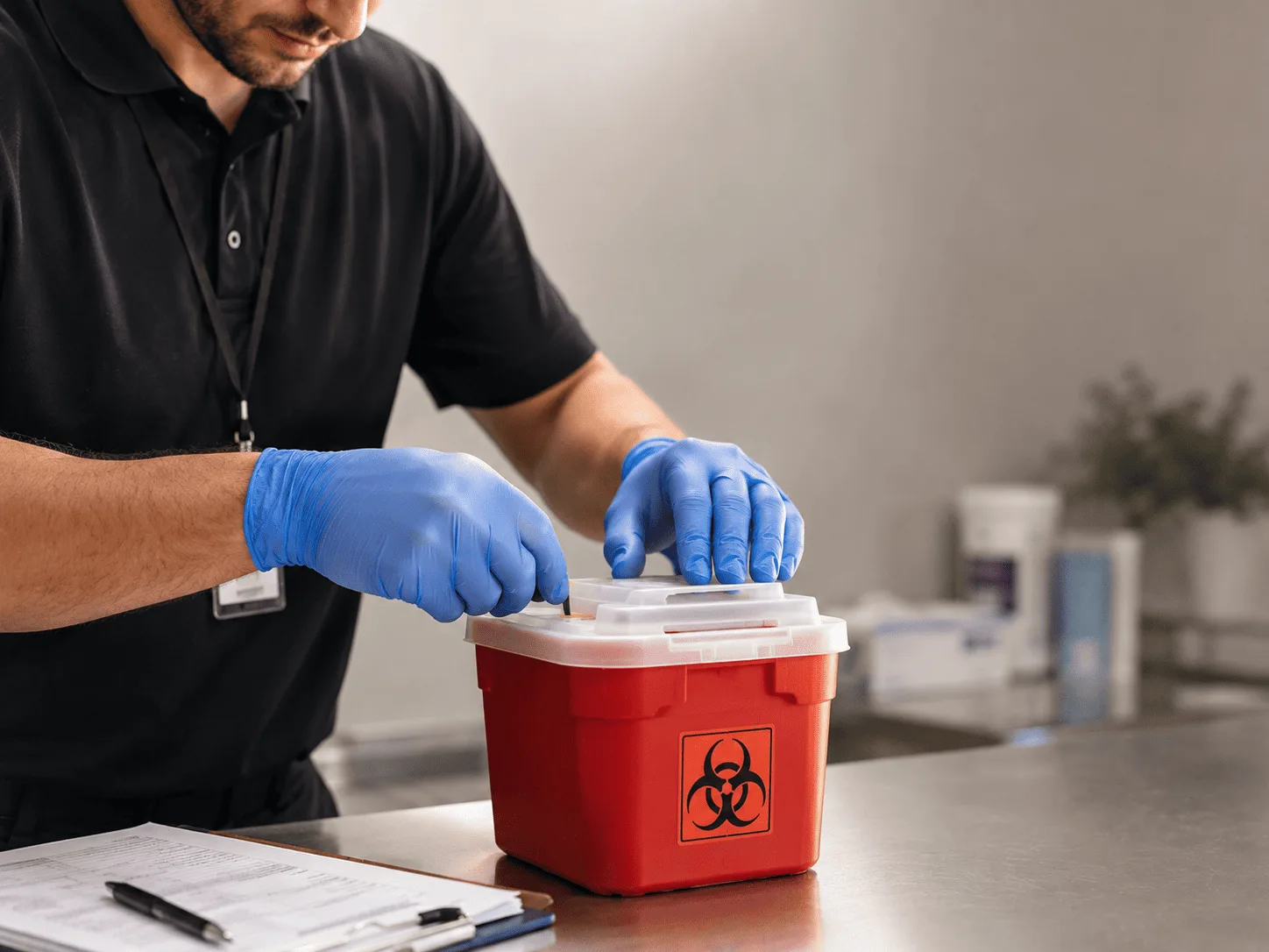 Why choose Sharps Waste Disposal in Glidden, TX